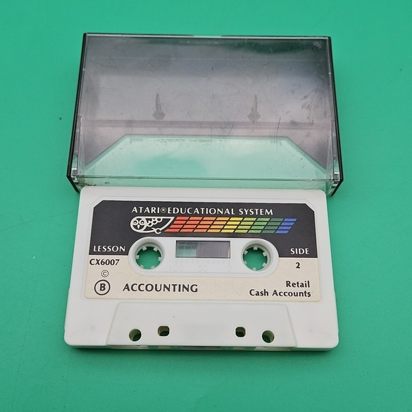 Other - Atari Educational System Cassette Game Accounting Vintage